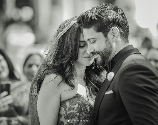 Farhan Akhtar with his wife Shibani Dandekar