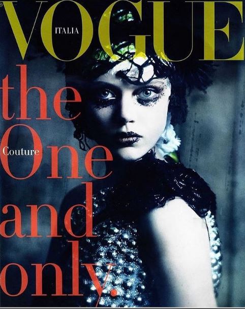 Frida Gustavsson appeared in Vogue