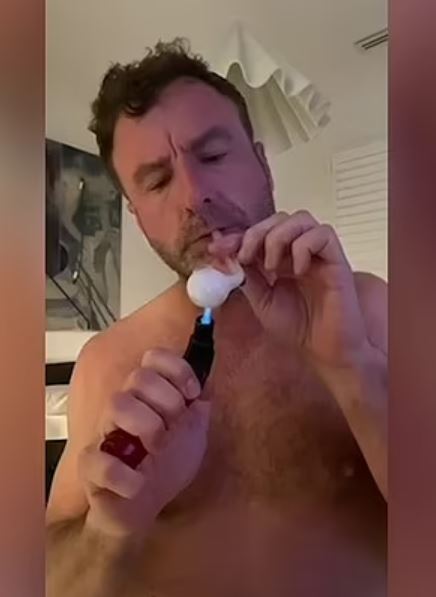 Geoff Bainbridge video of smoking glass pipe got viral