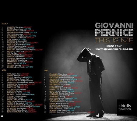 Giovanni Pernice tour