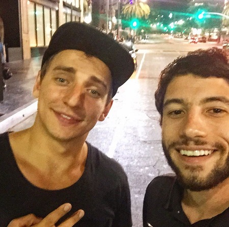 Ira Kunyansky with his brother