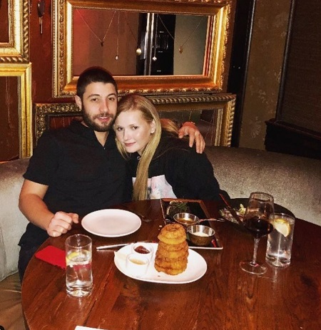 Ira Kunyansky with his fiancee Abigail Breslin