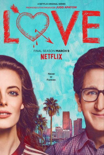 Iris appeared in the Netflix series Love