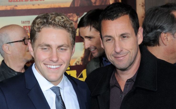 Jared with his uncle Adam Sandler