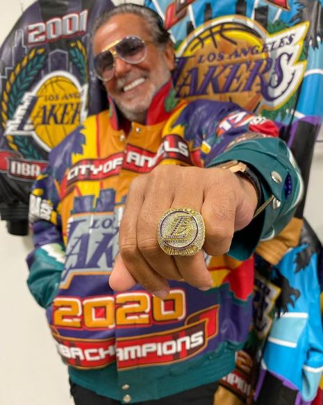 Jeff Hamilton loves to wear ornaments