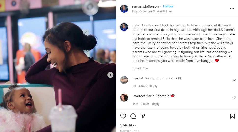 Jefferson's first IG post