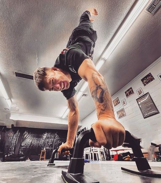 Jesse Strader does regular exercize