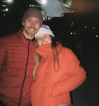 Julia Marino with her boyfriend Jeremy Langevin