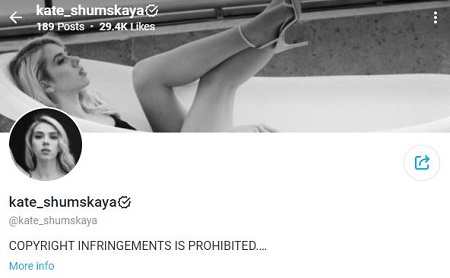 Kate Shumskaya Career, Videos, Movies & Profession