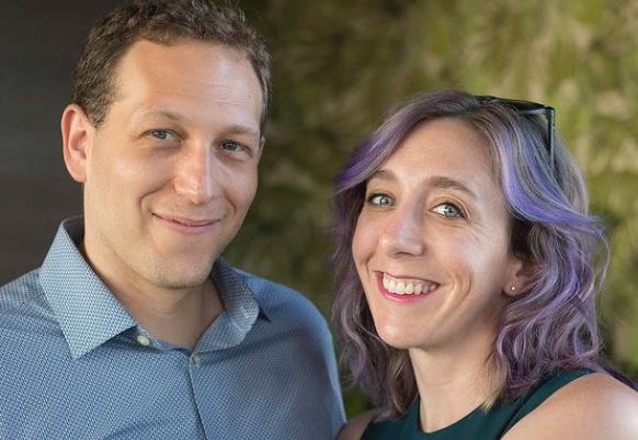 Katherine Mangu-Ward with her husband