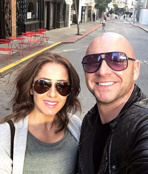 Kid Carson with his spouse Hanan Arabatlian Carson
