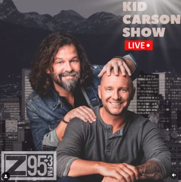 Kid is the host of The Kid Carson Show