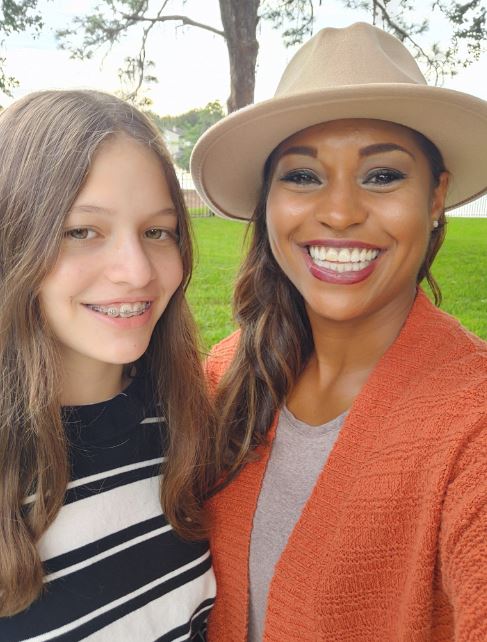 Mika and her daughter Jade