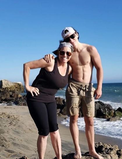 Montana Jordan with his mother Kelli Pieratt Smith