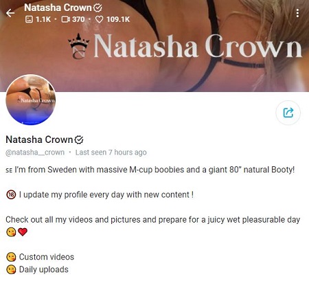 Natasha Crown Career, TV Shows & Profession