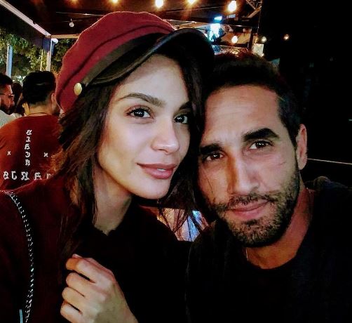 Odelya with her friend