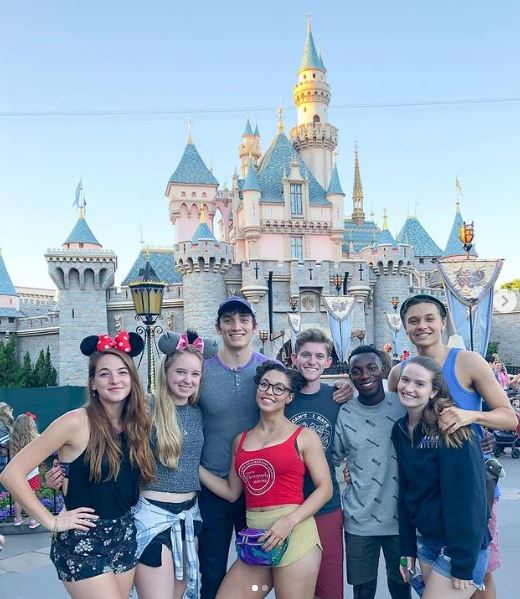 Olly Sholotan at Disneyland