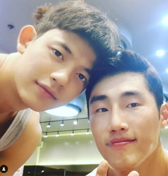 Park Solomon with his elder brother