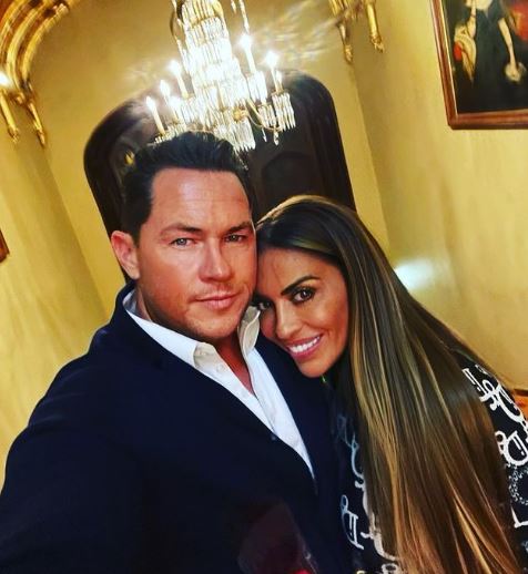 Paul Connell and his girlfriend
