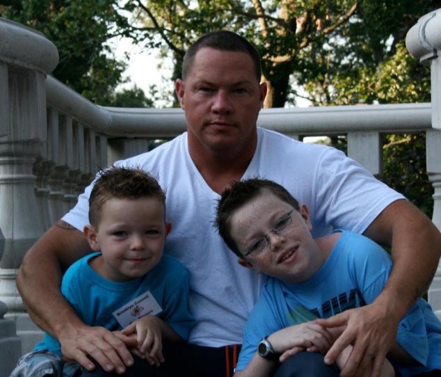 Paul Connell and his sons