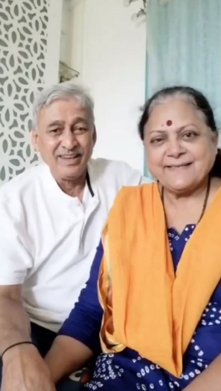 Prarthana Behere father and mother