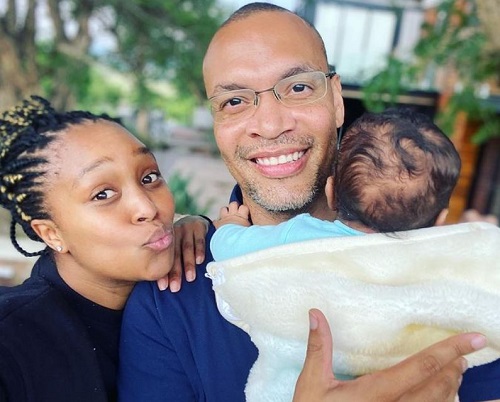 Quinton Jones and Minnie Dlamini shares one son together
