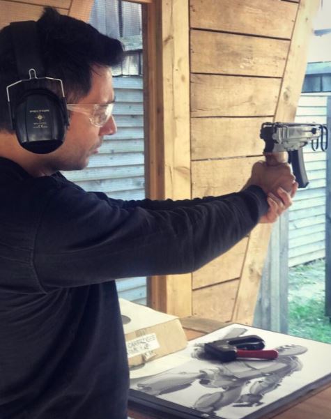 Rahul Sharma learned shooting