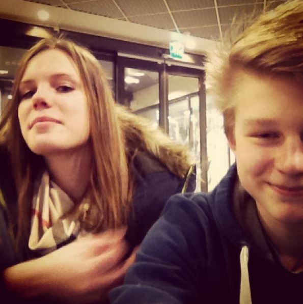 Remi with his girlfriend Katariina Aumo