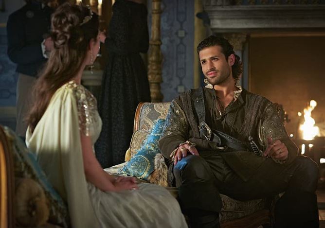 Saamer played the role of Martin in the TV series Reign