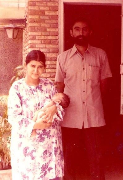 Saba Azad's parents PM Singh Grewal and Shehla Hashmi Grewal