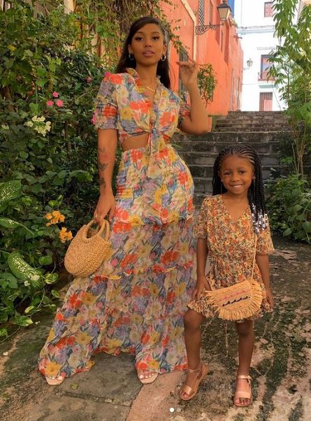 Samaria and her daughter Bella