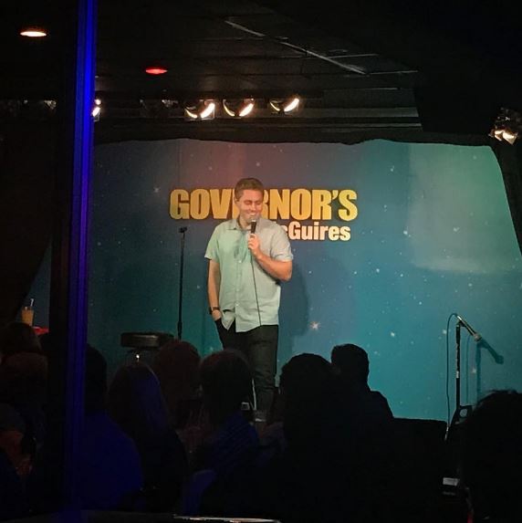 Sandler is a standup comedian