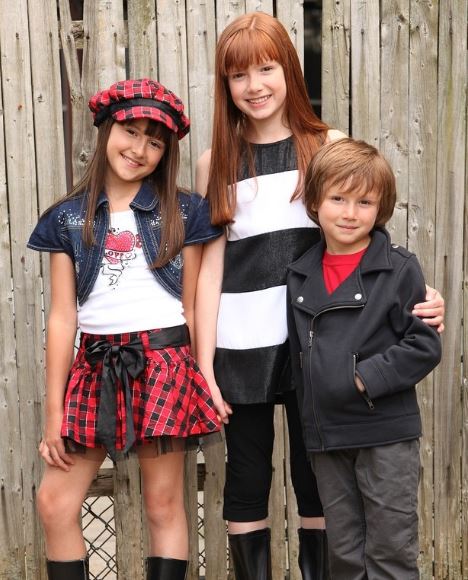 Skylar with his sisters Jenna Rae Gaertner and Jadyn Gaertner