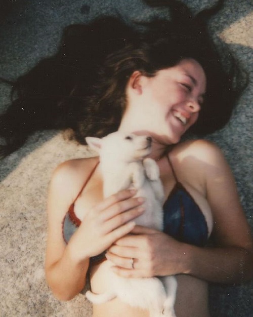 Tijan Marei has a pet dog
