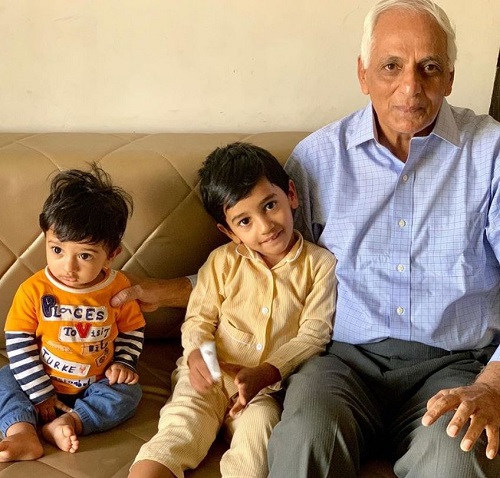 Vineeta Singh father Tej Singh