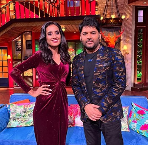 Vineeta Singh was photographed with Kapil Sharma