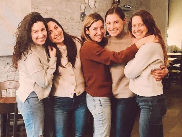 Williams and her friends