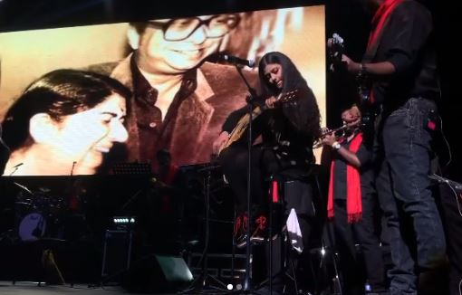 Zanai Bhosle is a singer