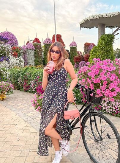Aashna Hegde likes cycling