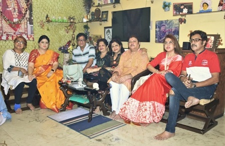 Abhishek Chatterjee family