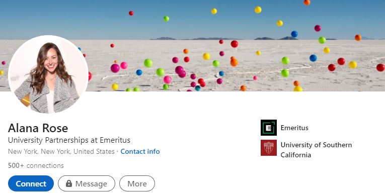 Alana Rose LinkedIn Profile
