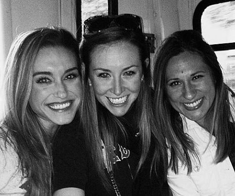 Alana with her friends
