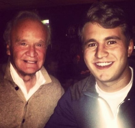 Alex Stein with his father