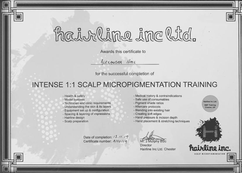 Alexandra Hall is a certified SMP