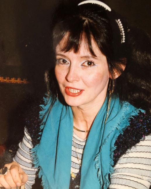 An old photo of Alina Skrzek