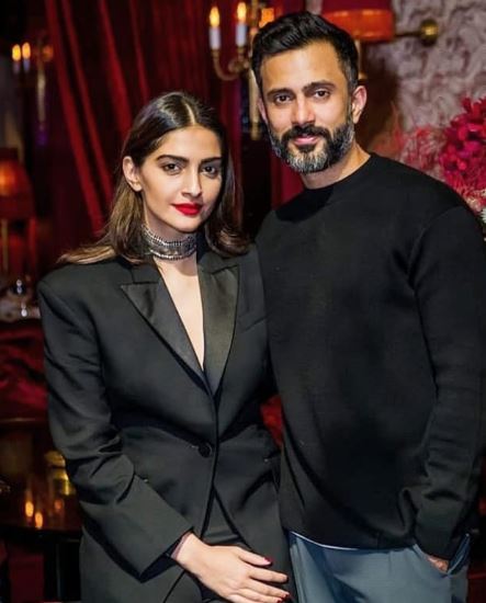 Anand Ahuja with his wife
