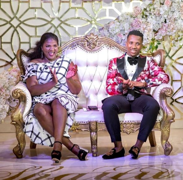 Andile and his mother Shauwn Mkhize