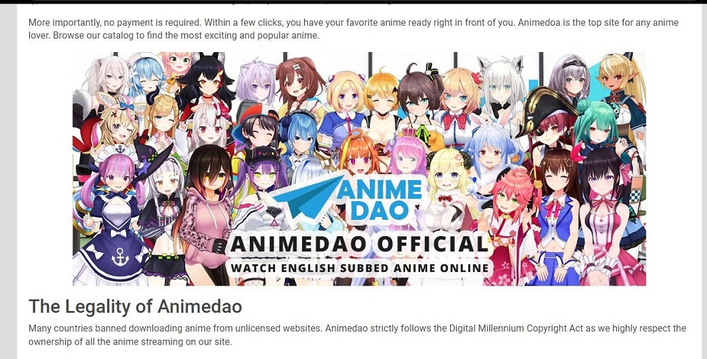 AnimeDao Free Anime Movies Downloading Website