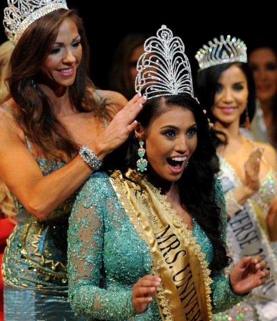 Ashley Callingbull won the title of Mrs Universe 2015