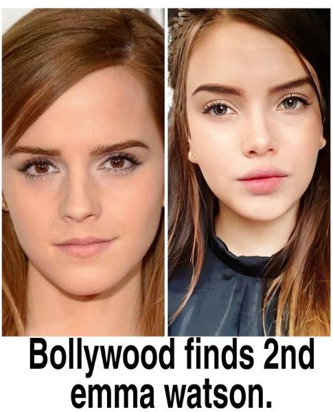 Azma Fallah resembles Emma Watson